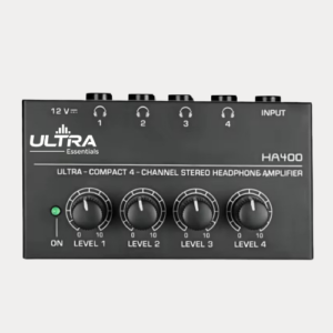 Amplificador Stereo Para Audifono 4 Canales | Ultra HA400
