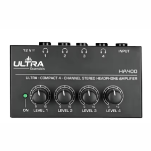 Amplificador Stereo Para Audifono 4 Canales | Ultra HA400