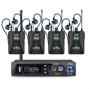 Sistema De Monitoreo In Ears 4 canales | Ultra ER-102